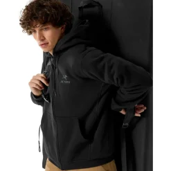 Arc'teryx Emblem Hoody fleece vest heren black