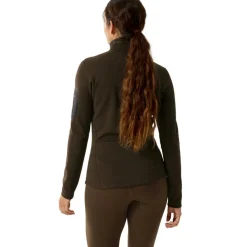 New Arc'teryx Kyanite Baselayer Zip Neck shirt dames carob