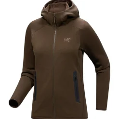 Discount Arc'teryx Kyanite Hoody fleece vest dames carob