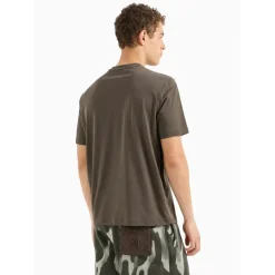 Armani Exchange  6DZTHCZJBYZ shirt heren black olive