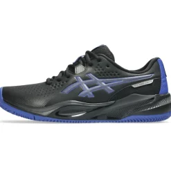 Discount Asics GEL-CHALLENGER 15 CLAY tennisschoenen heren black dark cobalt