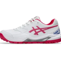 Asics GEL-LETHAL FIELD 2 hockeyschoenen white bright rose