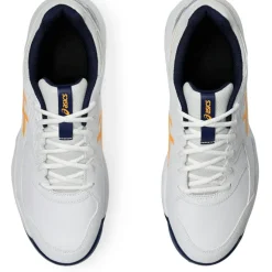 Asics GEL-LETHAL FIELD 2 hockeyschoenen dames white stadium orange