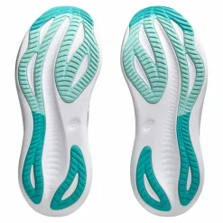 Asics Gel-Nimbus 27 hardloopschoenen heren wave teal saxon green