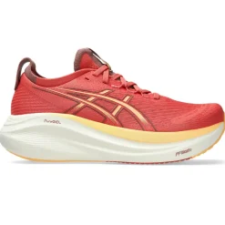 Asics GEL-NIMBUS 27 hardloopschoenen dames dark pink clay orange glow