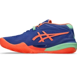 Discount Asics GEL-RESOLUTION X padelschoenen heren dark cobalt vivid coral