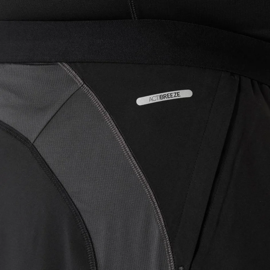 Asics Road 5 inch hardloopbroek heren performance black graphite grey