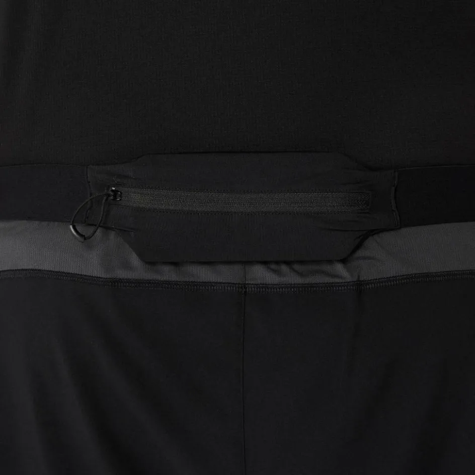 Asics Road 5 inch hardloopbroek heren performance black graphite grey