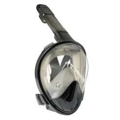Atlantis 3.0 Full Face snorkelmasker black grey - S - M