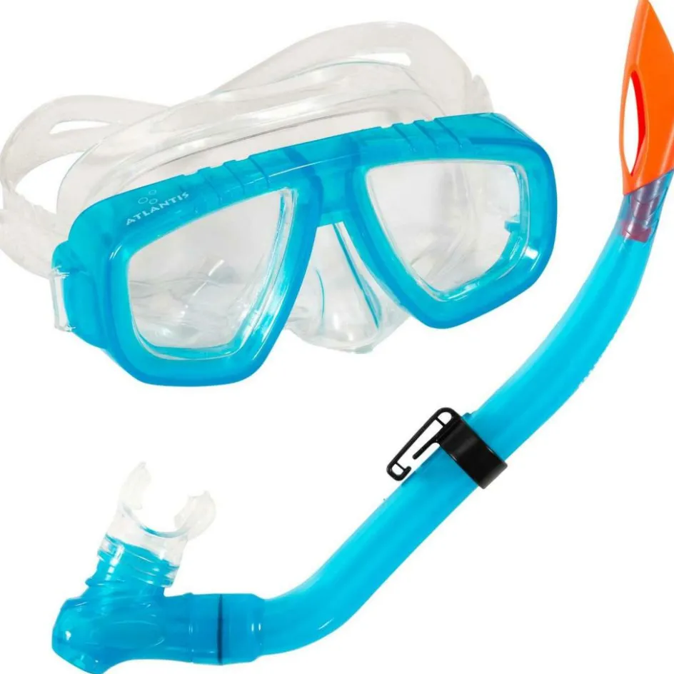 Atlantis Bimini Combo snorkelset junior turquoise