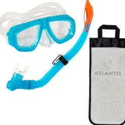 Atlantis Bimini Combo snorkelset junior turquoise
