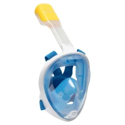 Atlantis Full Face snorkelmasker junior wit blauw