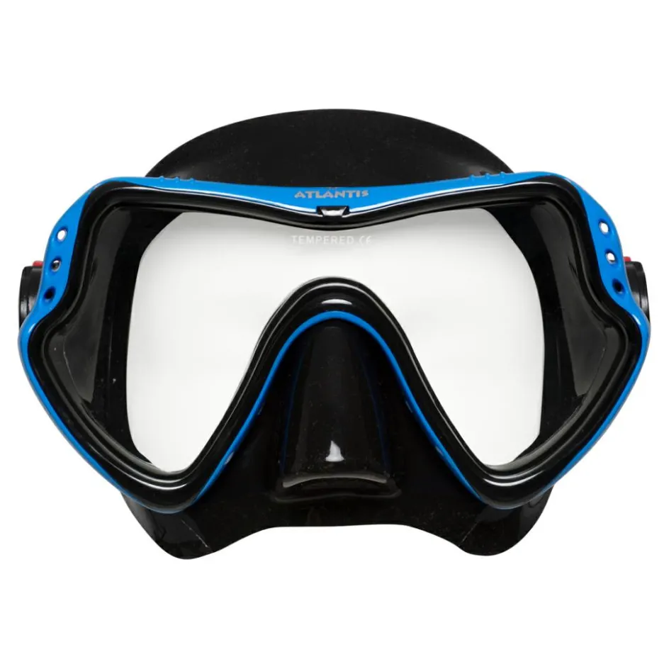 Atlantis Samana Pro Combo snorkelset black ocean