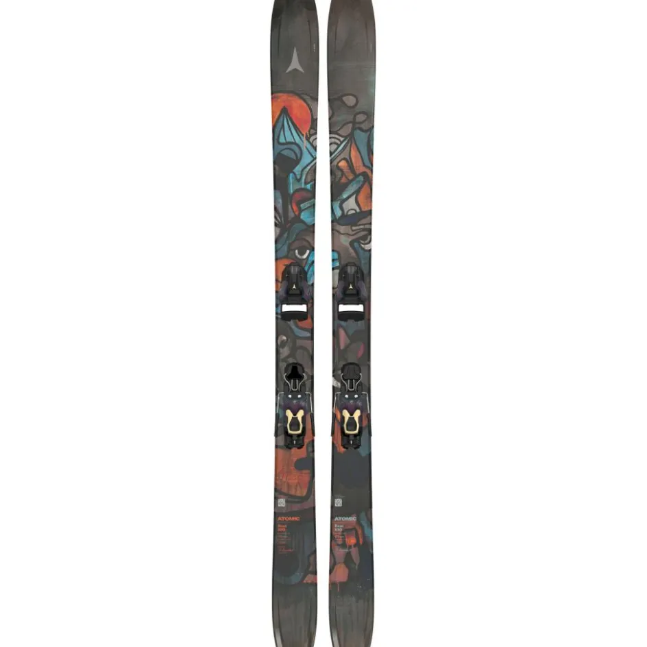 Atomic Bent 100 25 - 26 ski's met Strive 12 GW binding