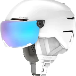 Best Atomic Savor Visor Stereo skihelm white heather