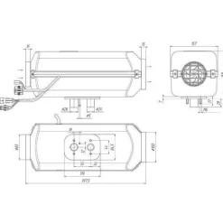 Hot Autoterm 4D 24 volt dieselkachel
