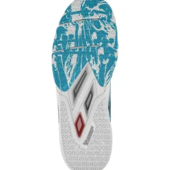 Online Babolat Movea 2 padelschoenen heren white cyan blue