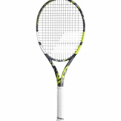 Best Babolat Pure Aero Lite tennisracket grey yellow white