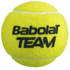 Babolat Team tennisballen 4-pack geel