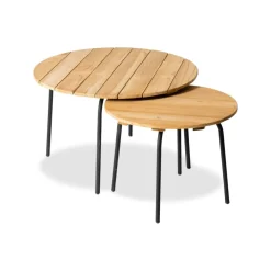 Bardani Bari M bijzettafel ø 55 teak