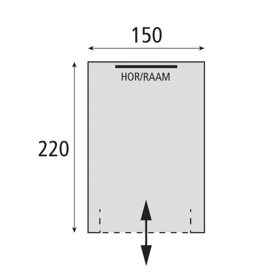 Sale Bardani Bolero schuurtent grey