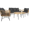 Sale Bardani Madero loungeset bamboo 5-delig