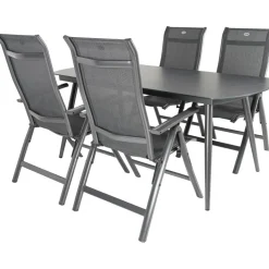 Bardani Olivia 180 x 100 cm Alice 4 tuinset grey