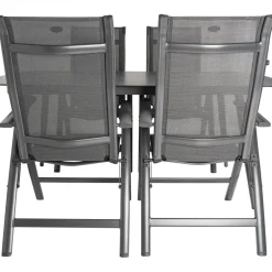 Bardani Olivia 180 x 100 cm Alice 4 tuinset grey