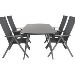 Hot Bardani Olivia 180 x 100 cm Aruba 4 tuinset grey