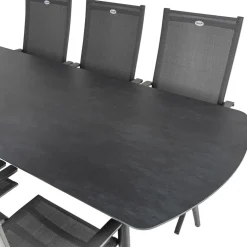 Bardani Olivia 240 x 100 cm Aruba 6 tuinset grey