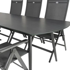 Bardani Olivia 240 x 100 cm Aruba 6 tuinset grey