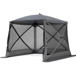 Discount Bardani Quick Lodge 4 partytent 244 x 244 cm grey