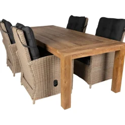 Sale Bardani Roma 240 Atlantic 4 tuinset verstelbaar teak mexican sand