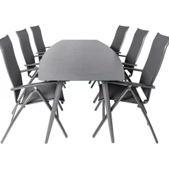 Bardani Rosario Legato verstelbaar 260 x 105 cm tuinset 7-delig