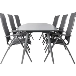Bardani Rosario Legato verstelbaar 260 x 105 cm tuinset 7-delig