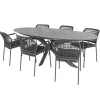 Bardani Varesse 240 x 108 cm Barista 6 tuinset antraciet