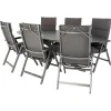 Discount Bardani Varesse 240 x 108 cm Basic Plus 6 tuinset  antraciet