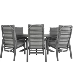Bardani Varesse 240 x 108 cm Impera 6 tuinset antraciet
