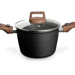 Discount Bardani Wajan Deluxe kookpan met deksel en afneembare grepen ø 20 cm