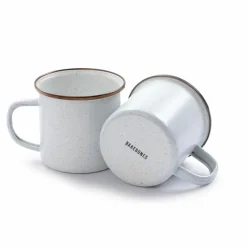 Barebones Emaille mok 473 ml eggshell 2-pack