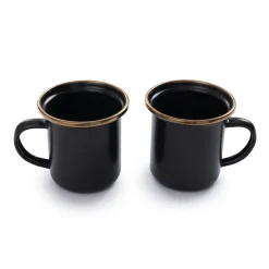 Clearance Barebones Espresso mok 148 ml charcoal 2-pack