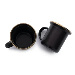 Clearance Barebones Espresso mok 148 ml charcoal 2-pack