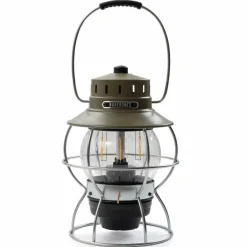 New Barebones Railroad lantaarn olive