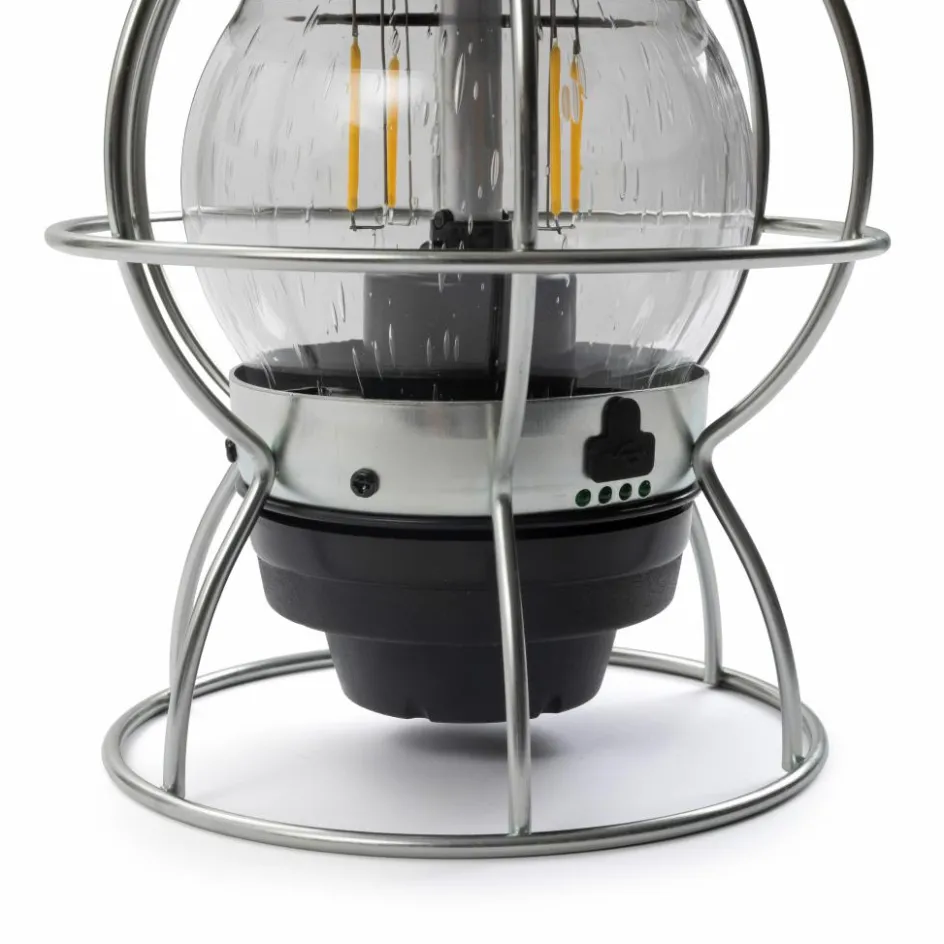 New Barebones Railroad lantaarn olive