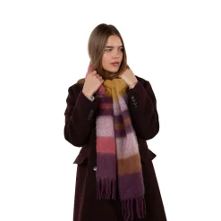 Barts Eluzabeth sjaal dames aubergine