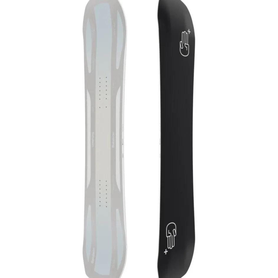 Sale Bataleon Push Up+ 25 - 26 snowboard dames white black