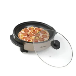 Bestron AHP1200SAT Multifunctionele hapjespan satin