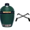 Online Big Green Egg  Large houtskoolbarbecue met table nest