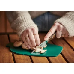 Hot Big Green Egg  snijplankjes met houder 4 stuks