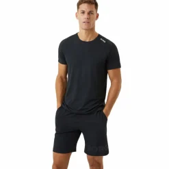Sale Björn Borg Borg Athletic shirt heren black beauty